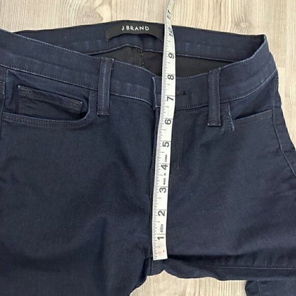 J Brand Lapis Low Rise Cropped Skinny Leg Jeans Blue Size 26 - Picture 13 of 15